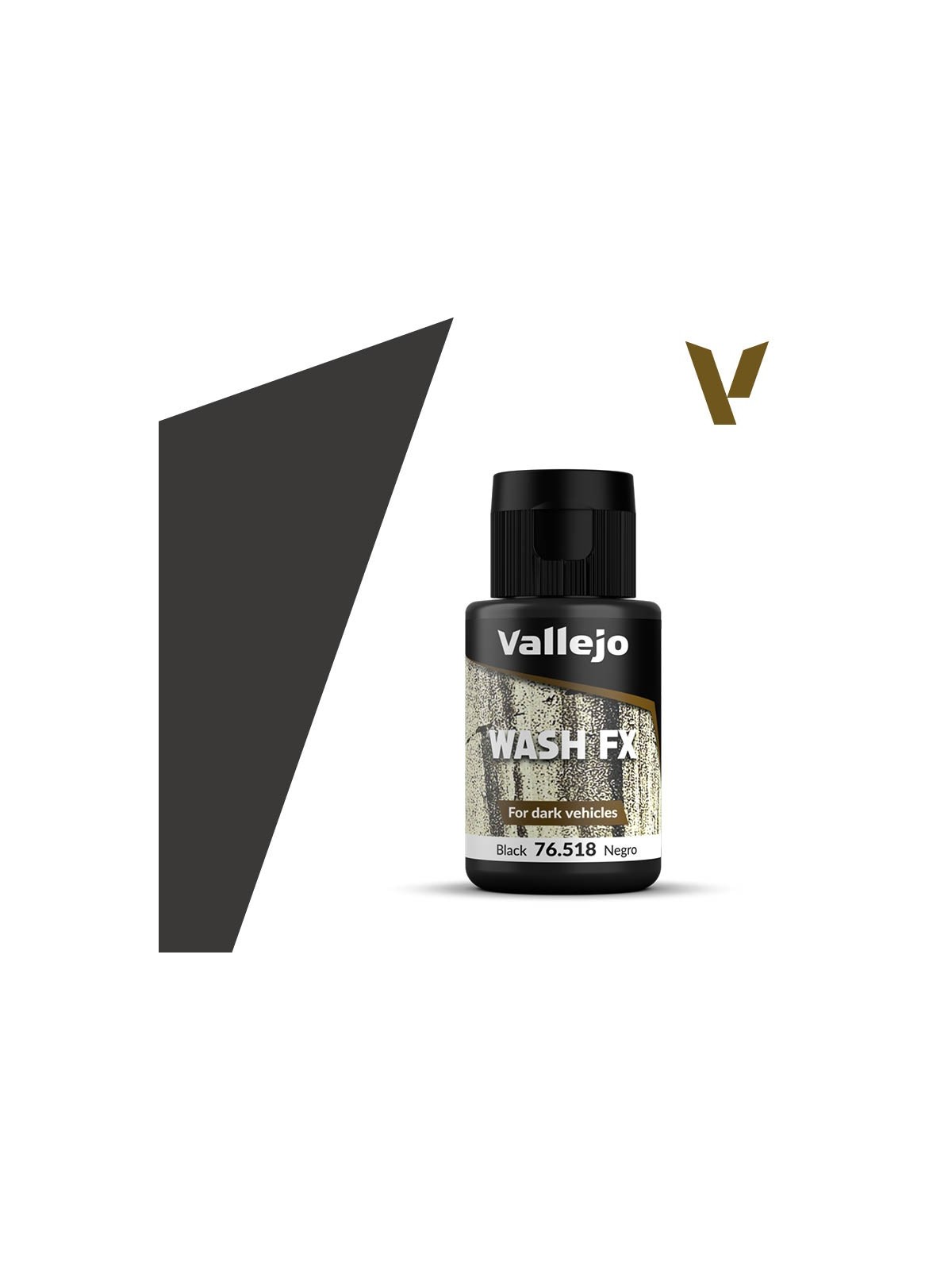 Negro Model Wash FX Vallejo 35ml (76518)