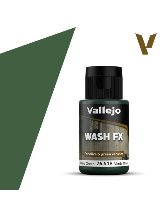 Verde Oliva Model Wash FX Vallejo 35ml (76519)