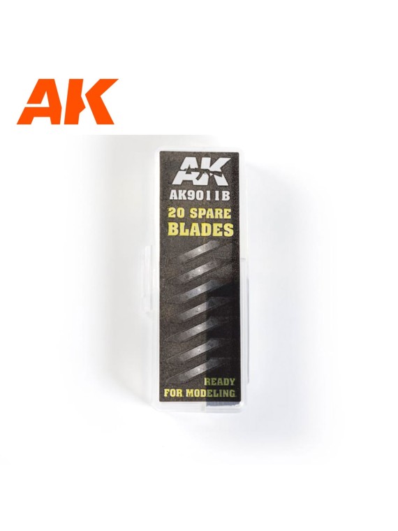 Cúter con 20 Cuchillas de Repuesto (AK9011B)