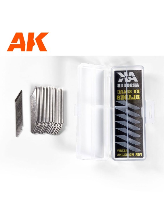 Cúter con 20 Cuchillas de Repuesto (AK9011B)