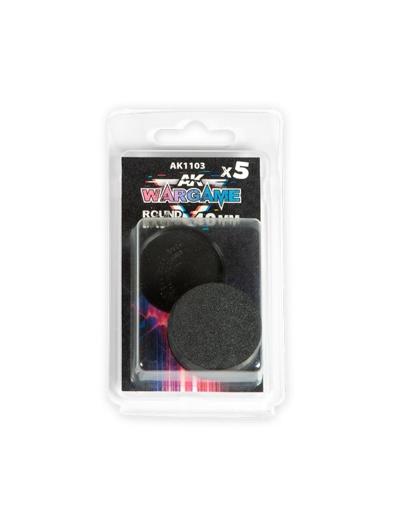 Peana Redonda 40mm X5 Unidades (AK1103)