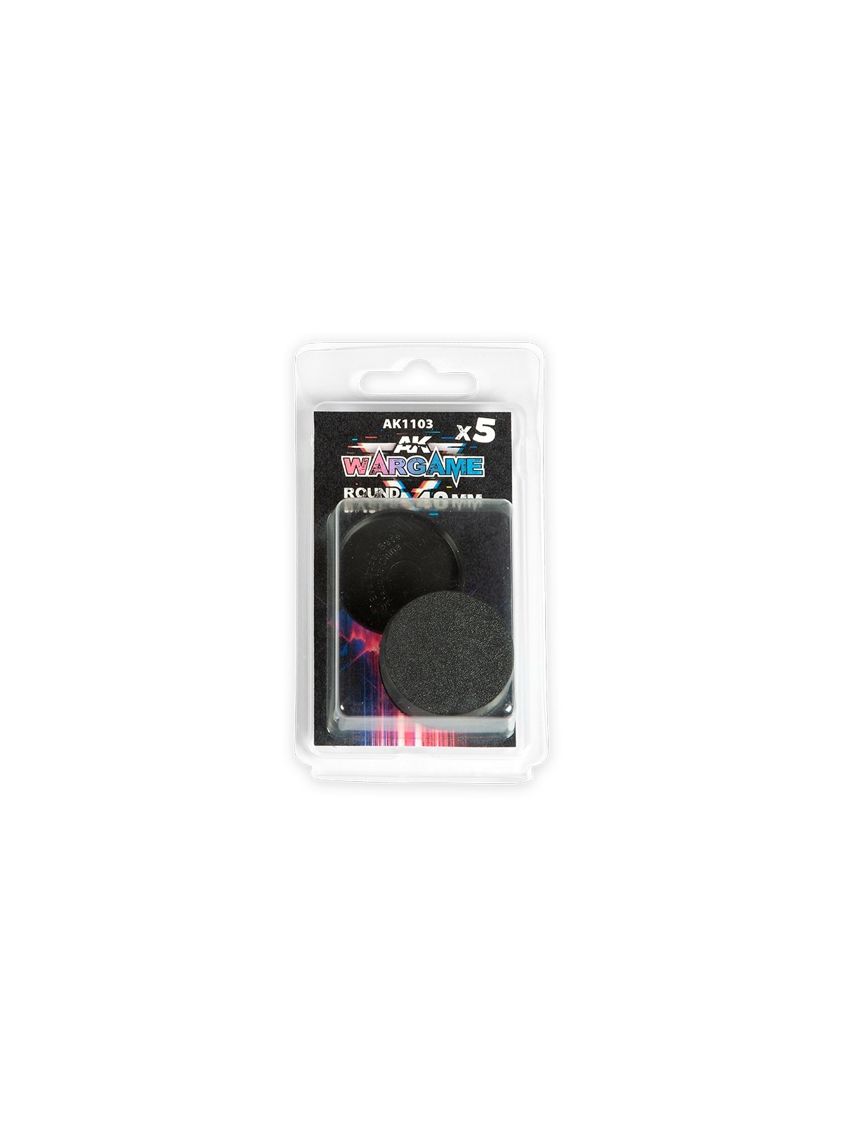 Peana Redonda 40mm X5 Unidades (AK1103)