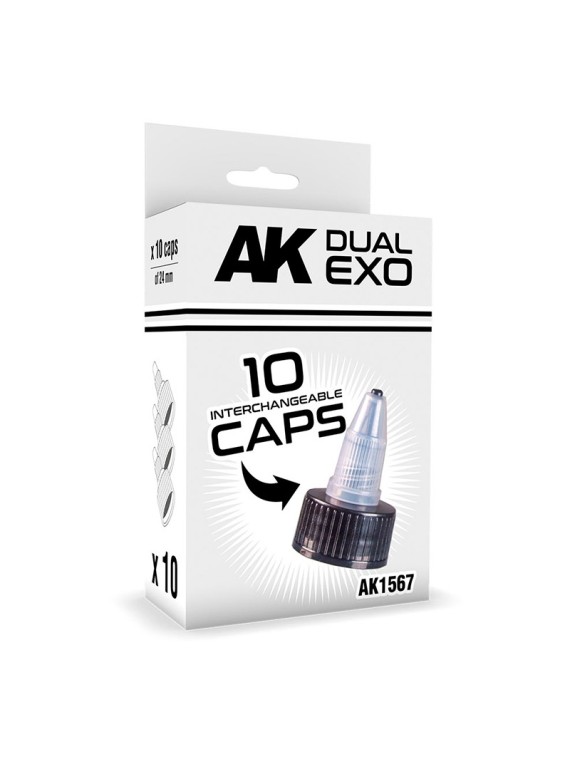 Set de 10 Tapones Intercambiables Dual Exo (AK1567)