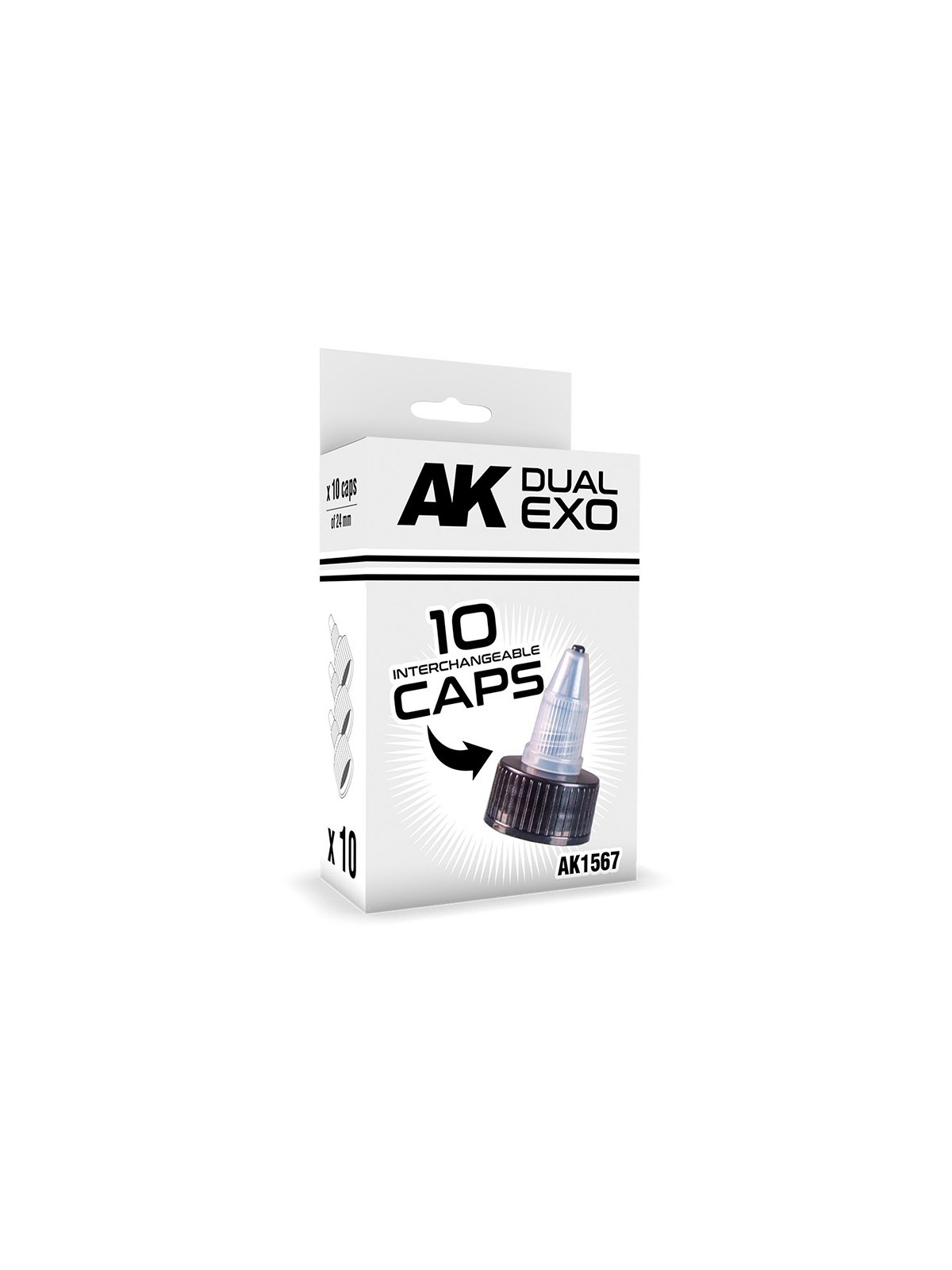 Set de 10 Tapones Intercambiables Dual Exo (AK1567)