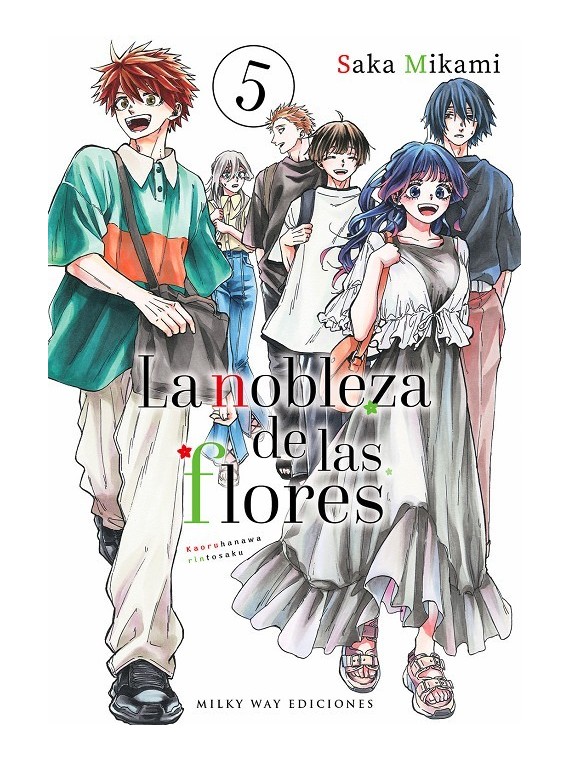 La Nobleza de las Flores 18 - Manga