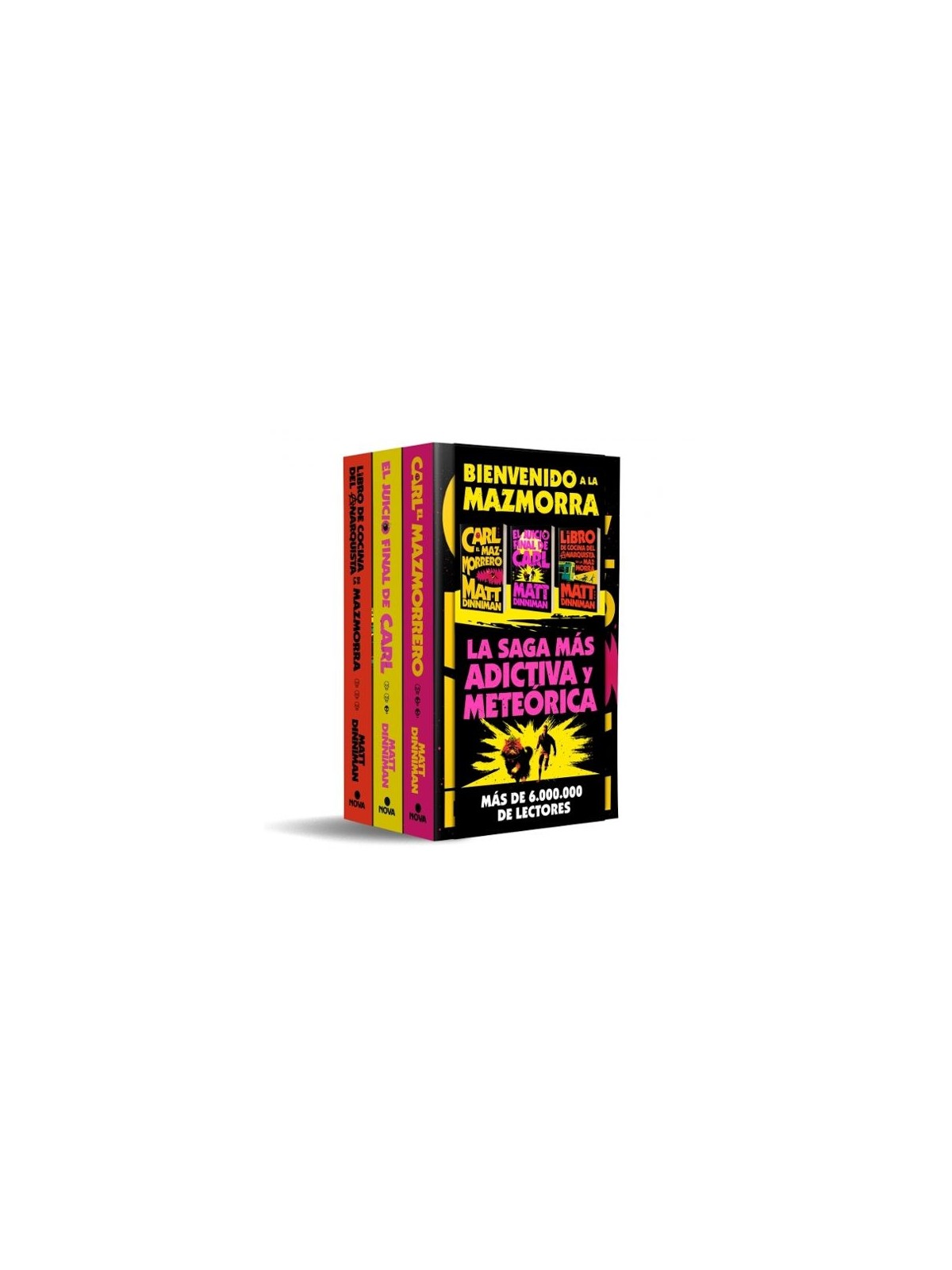 Pack Bienvenido a la Mazmorra: Carl el Mazmorreo, El Juicio Final de Carl, El Libro de Cocina del Anarquista