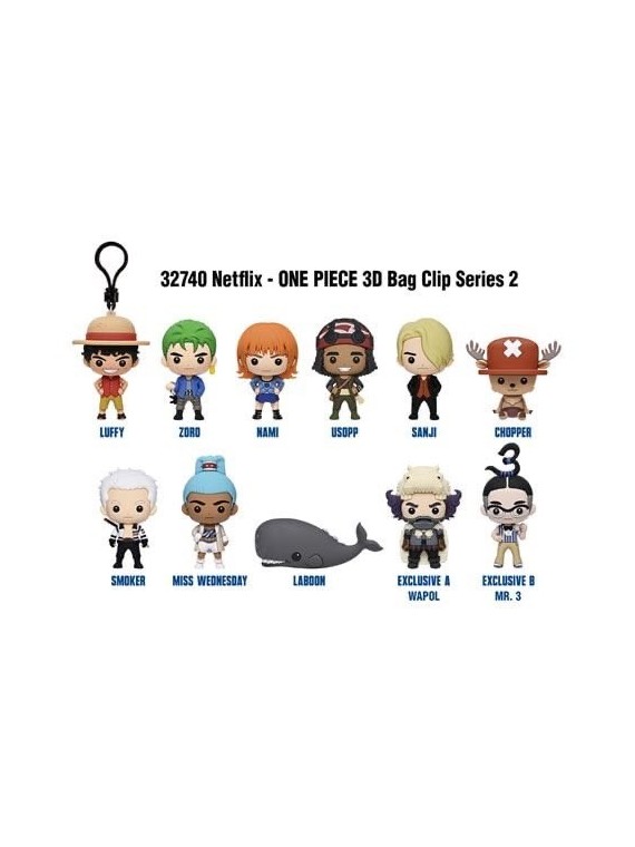 One Piece (2023) 3D Colgantes PVC Series 2 (1)