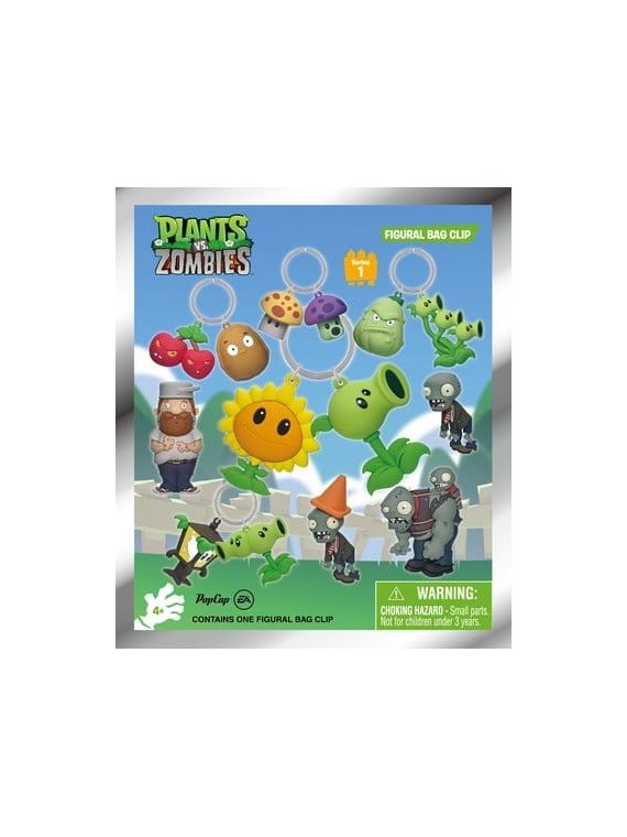 Plants vs. Zombies 3D Colgante Peluche Serie 1 (1)