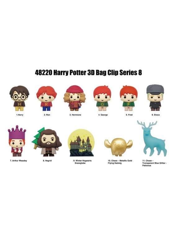 Harry Potter Colgante PVC 3D Series 8 (1)