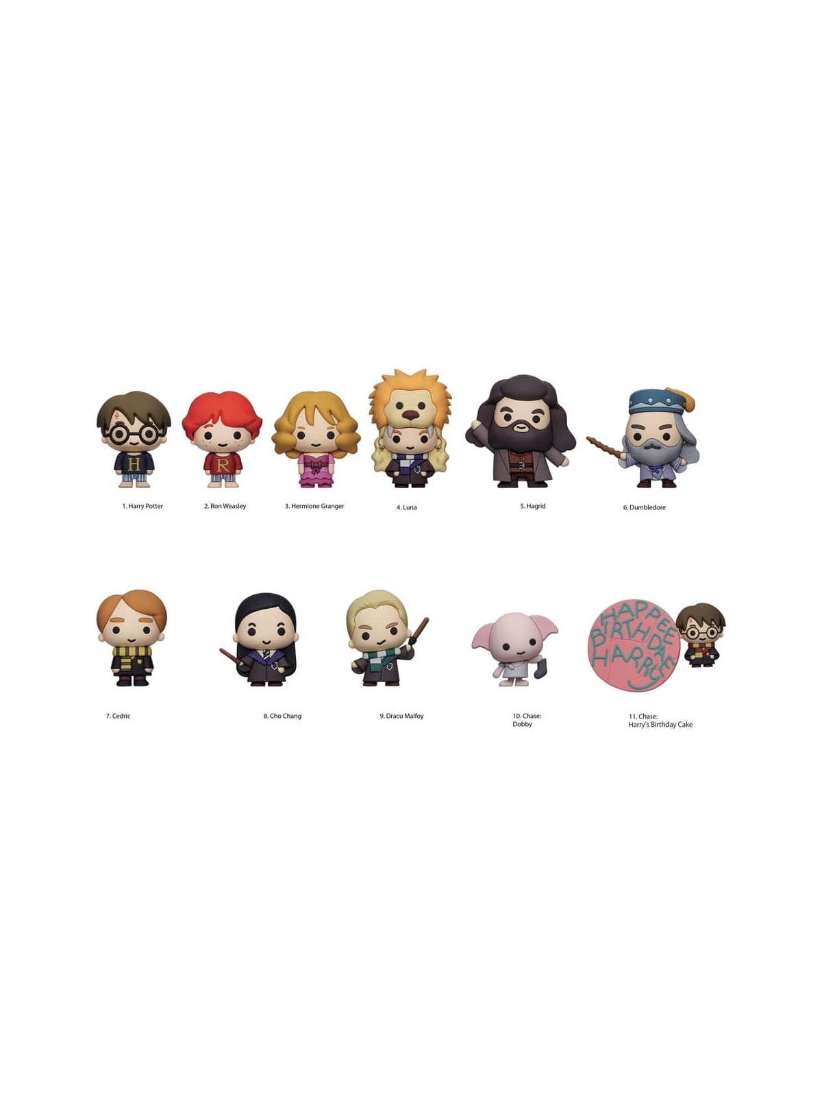 Harry Potter Colgante PVC 3D Series 12 (1)