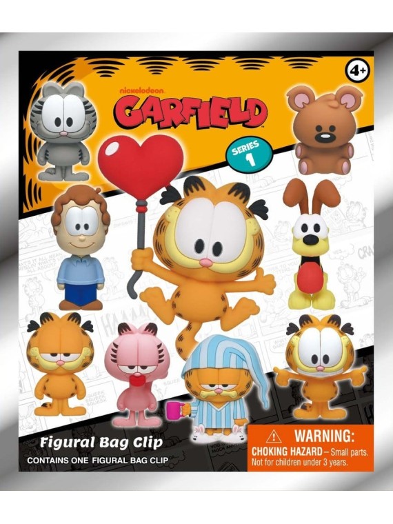 Garfield 3D Colgante Peluche Serie 1 (1)