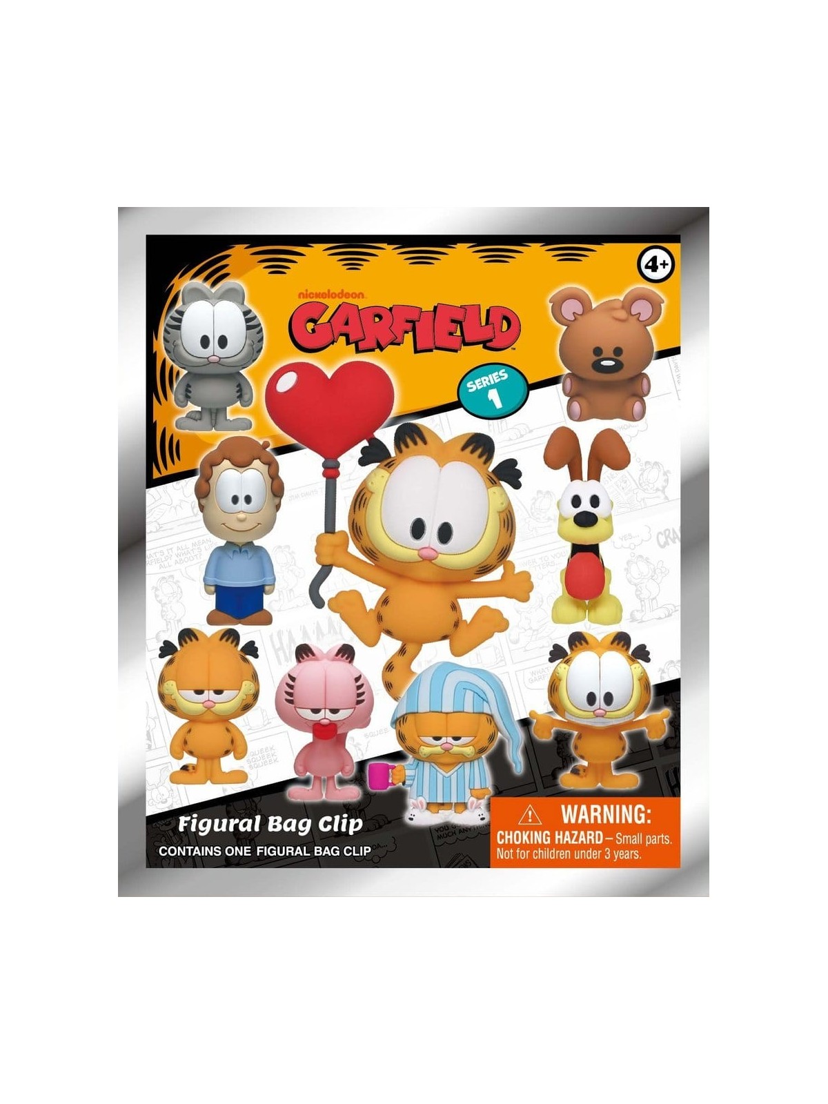 Garfield 3D Colgante Peluche Serie 1 (1)