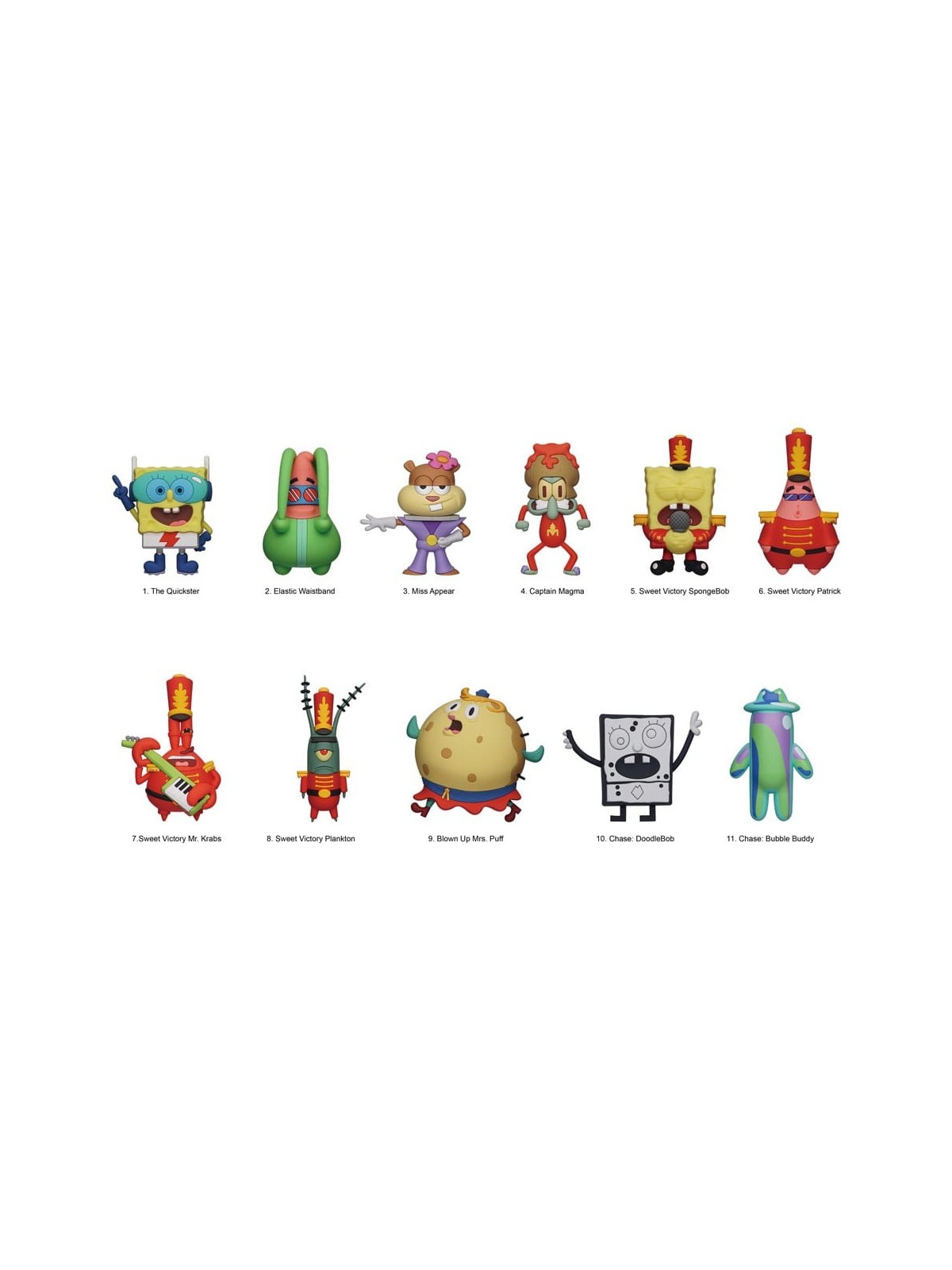 Bob Esponja Colgante PVC 3D Series 6 (1)