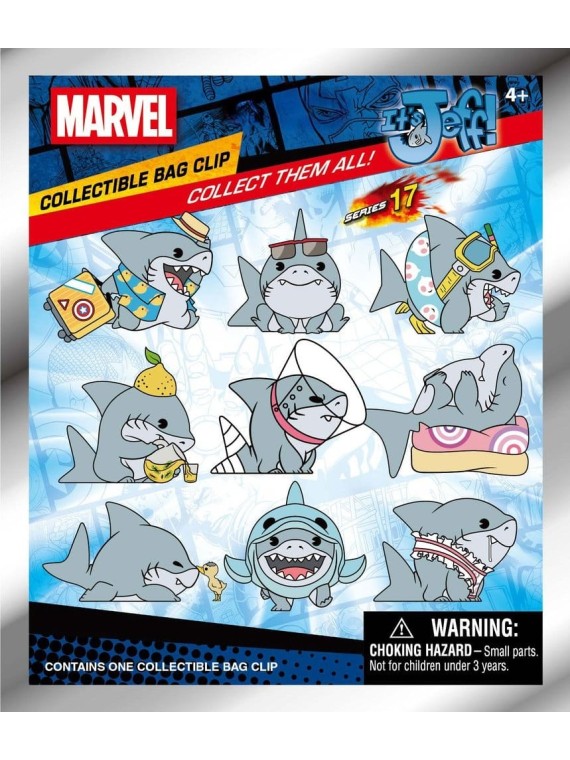 Marvel Rivals 3D Colgante PVC Jeff the Land Shark Series 17 (1)