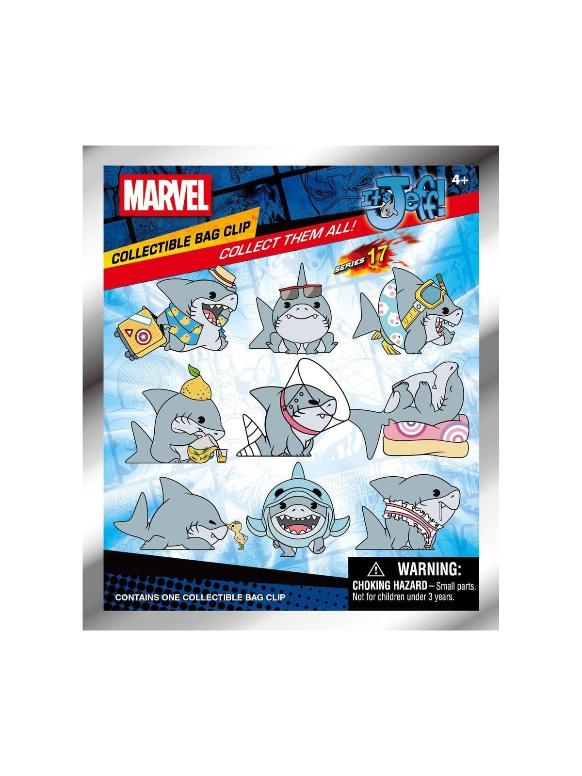 Marvel Rivals 3D Colgante PVC Jeff the Land Shark Series 17 (1)