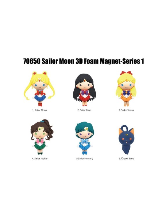 Sailor Moon Imán Blind pack Series 1 (1)