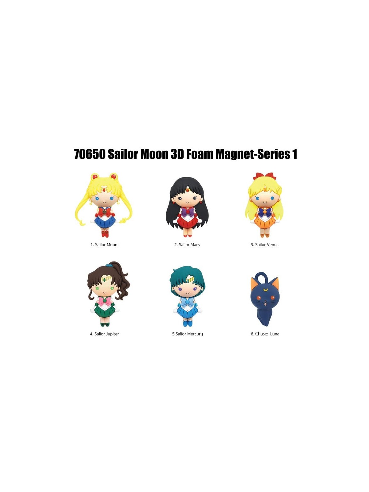 Sailor Moon Imán Blind pack Series 1 (1)