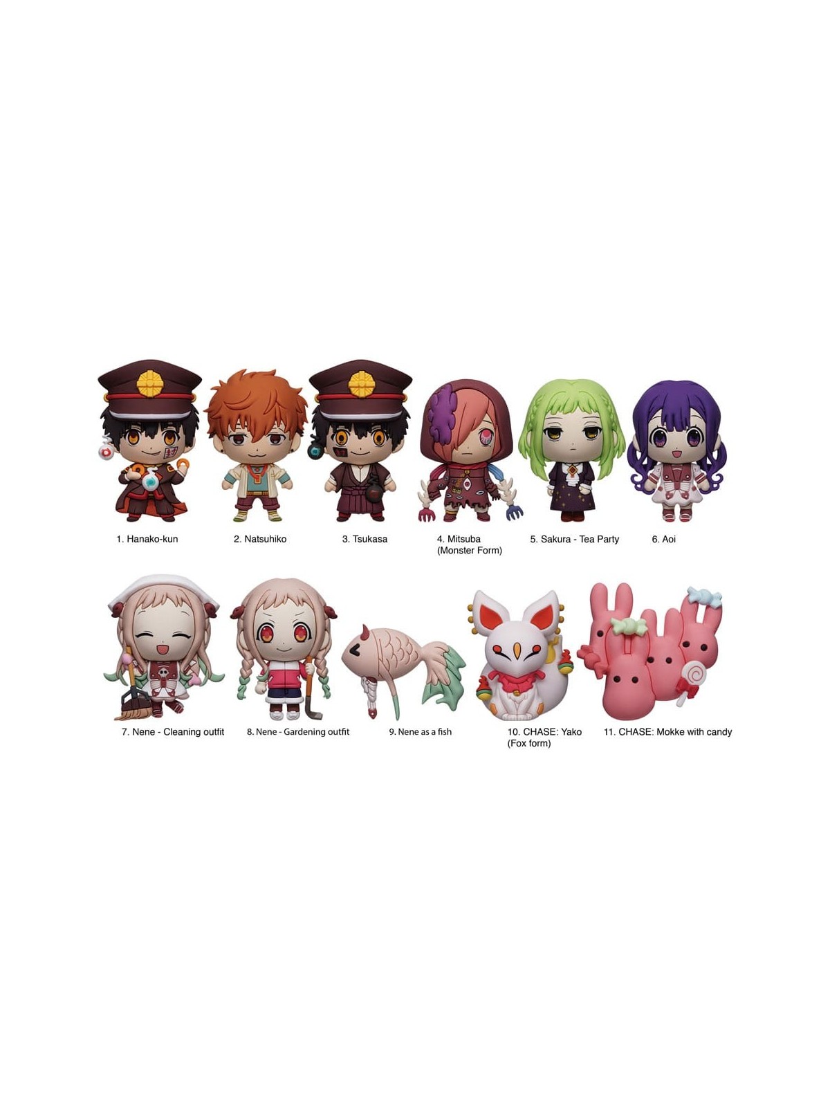 Toilet-Bound Hanako-kun Colgante PVC 3D Series 2 (1)