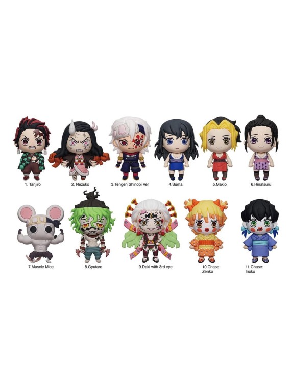 Demon Slayer: Kimetsu no Yaiba Colgante PVC 3D Series 6 (1)