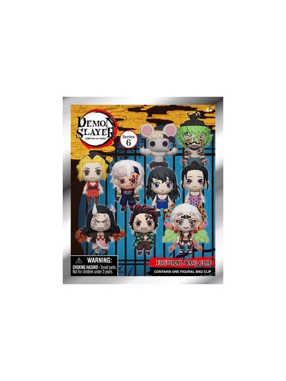 Demon Slayer: Kimetsu no Yaiba Colgante PVC 3D Series 6 (1)