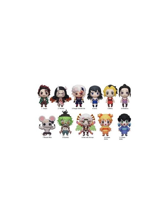 Demon Slayer: Kimetsu no Yaiba Colgante PVC 3D Series 6 (1)