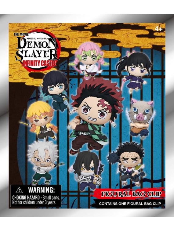 Demon Slayer 3D Colgante Peluche Infinity Castle Serie 1 (1)