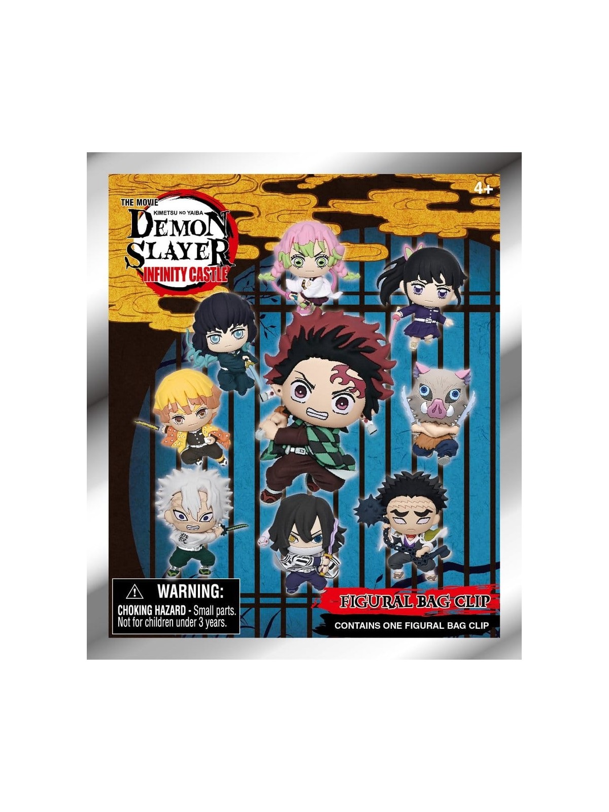 Demon Slayer 3D Colgante Peluche Infinity Castle Serie 1 (1)