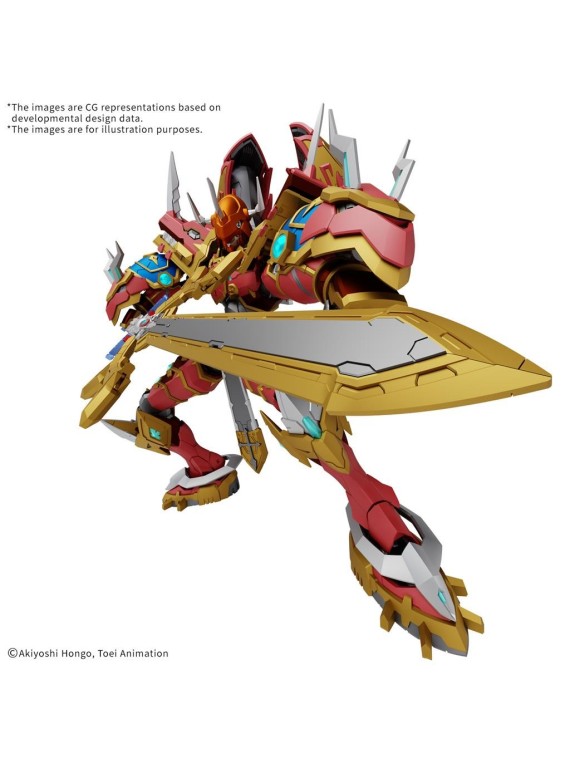 Digimon Model Kit: Figure-Rise Standard Amplified - Kaisergreymon