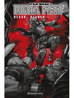 Star Wars Boba Fett: Blanco, Negro y Rojo