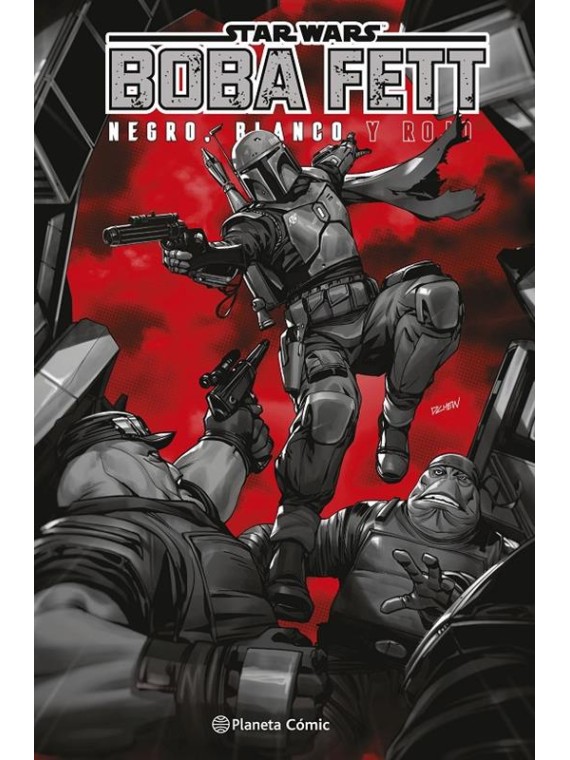 Star Wars Boba Fett: Blanco, Negro y Rojo