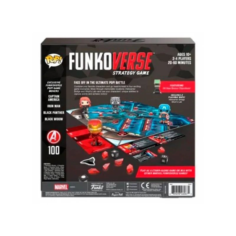 Comprar Funkoverse Strategy Game - Marvel 4 Figuras barato al mejor pr