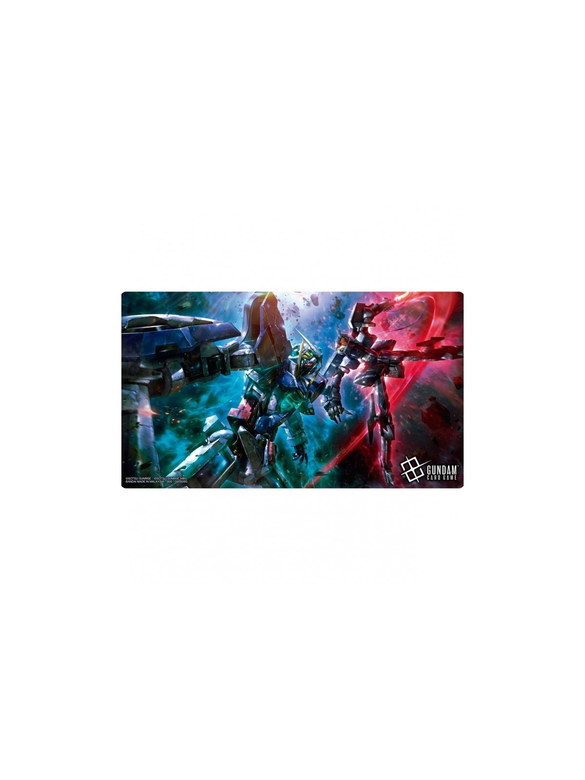 Gundam Card Game: Playmat and Card Set Mobile Suit Gundam 00