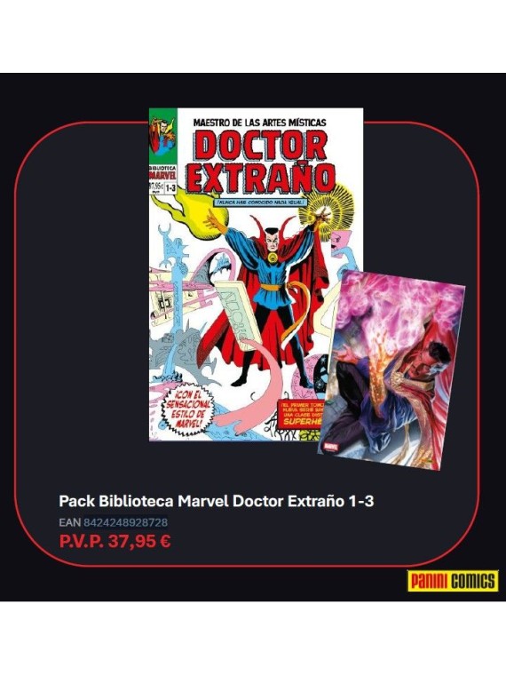 Biblioteca Marvel Pack Doctor Extraño - Panini