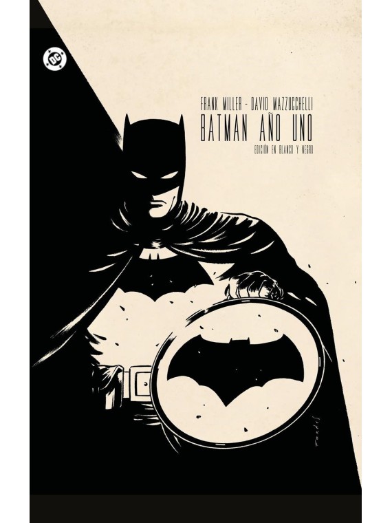 Batman Año Uno Blanco y Negro - Panini DC