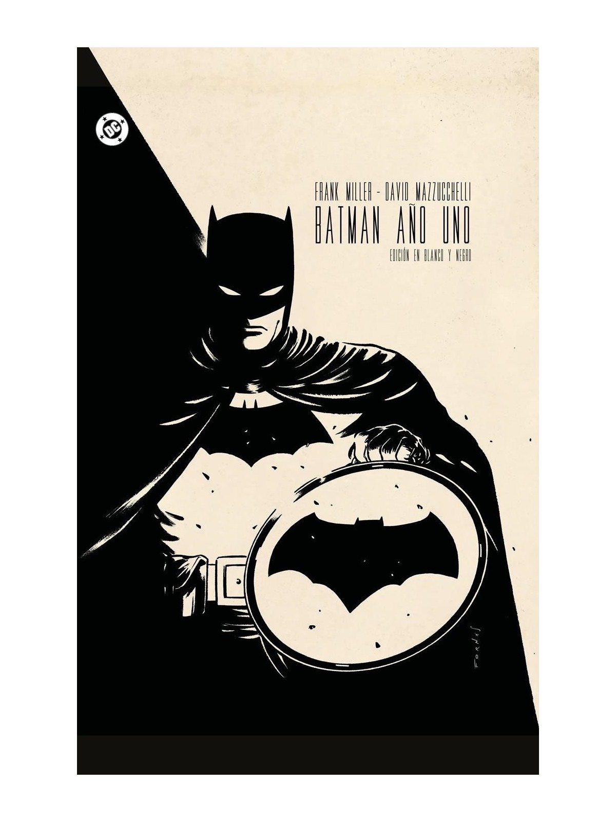 Batman Año Uno Blanco y Negro - Panini DC