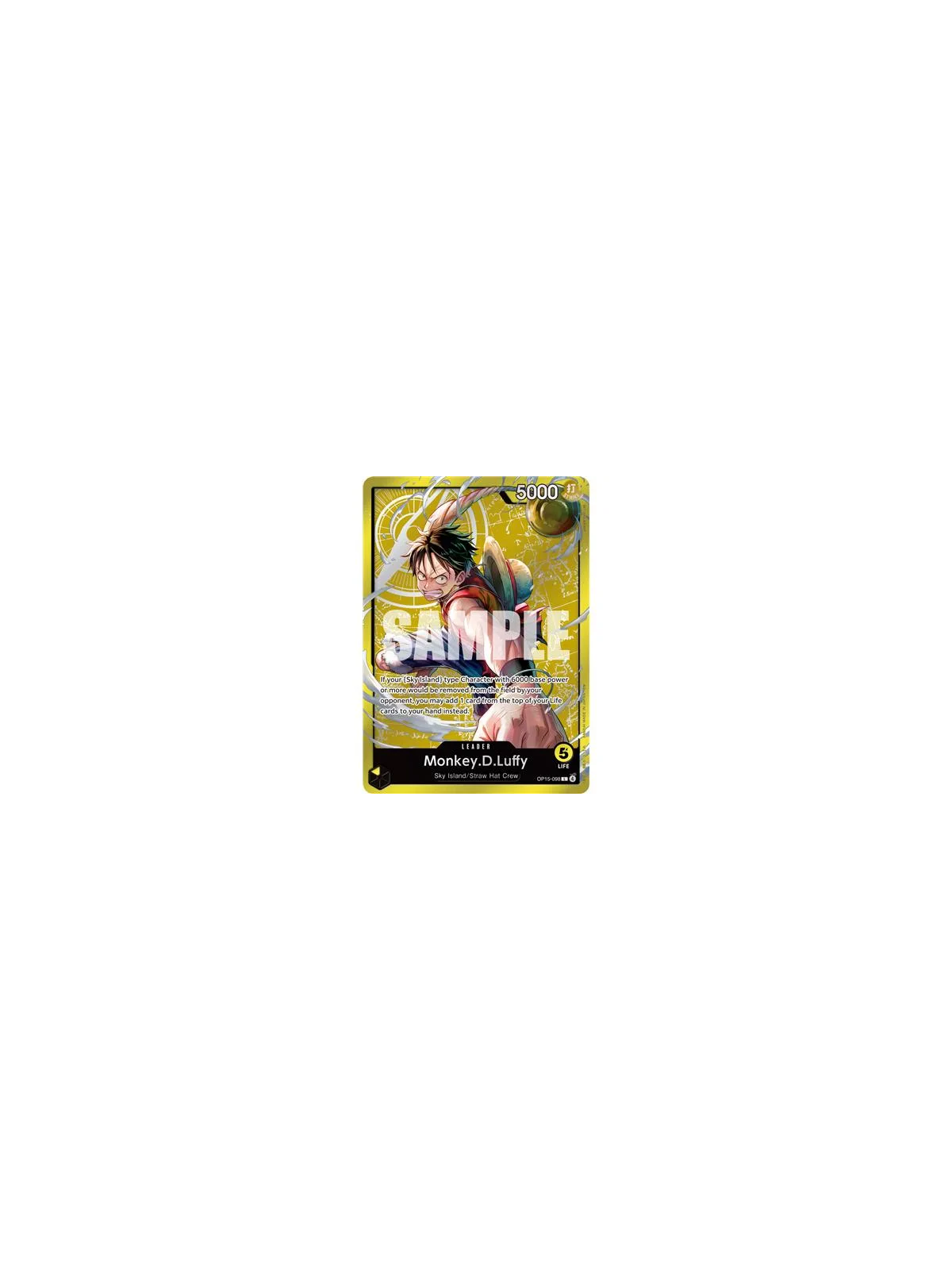 One Piece Card Game Deck Set SD 01