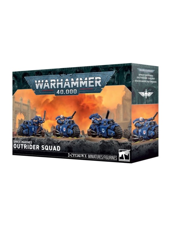 Warhammer 40000: Space Marines - Escuadra de Batidores/Outriders (48-112)