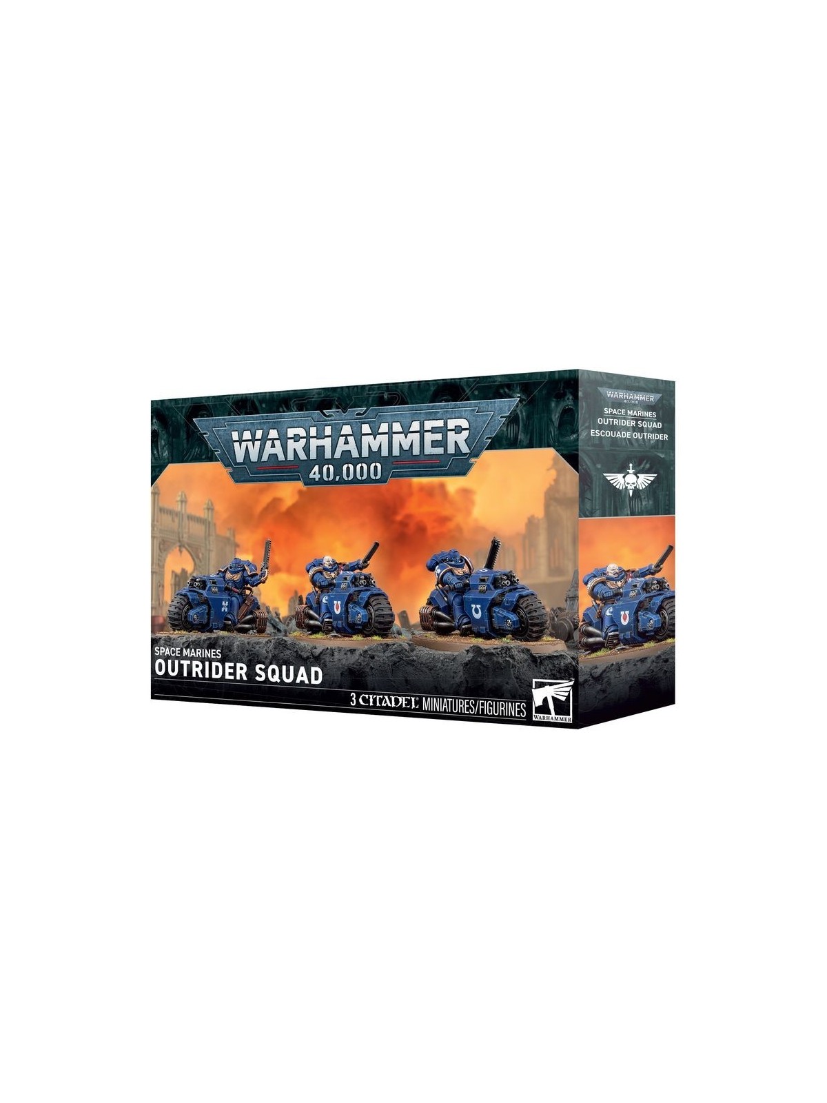 Warhammer 40000: Space Marines - Escuadra de Batidores/Outriders (48-112)