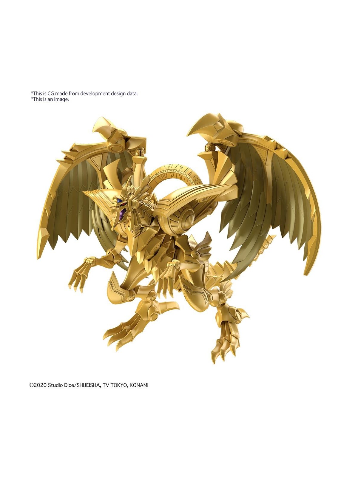Yu-Gi-Oh! Model Kit: Figure-Rise Standard Amplified - The Winged Dragon of Ra (Egyptian Gods)