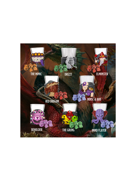 Dungeons & Dragons: Mini Dice Cups PDQ