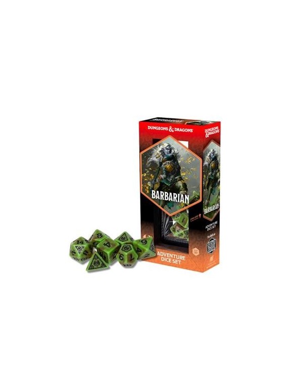 Dungeons & Dragons: Adventure Dice - Barbarian
