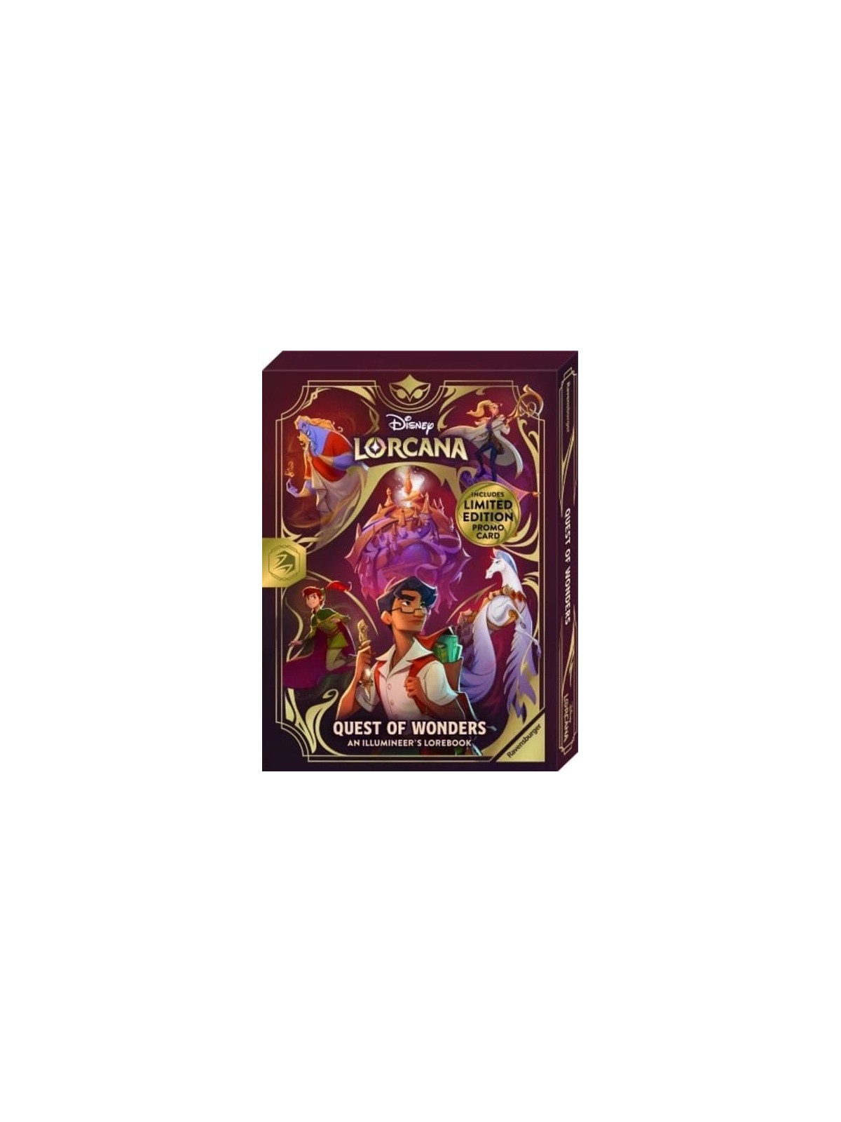 Disney Lorcana TCG: Quest of Wonders - An Illumineer's Lorebook (Inglés)