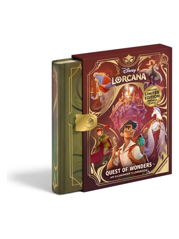 Disney Lorcana TCG: Quest of Wonders - An Illumineer's Lorebook (Inglés)