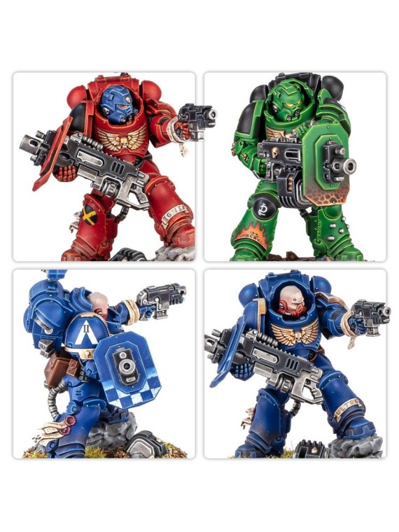 Warhammer 40000: Space Marines - Erradicadores con Bolter Pesado (48-110)