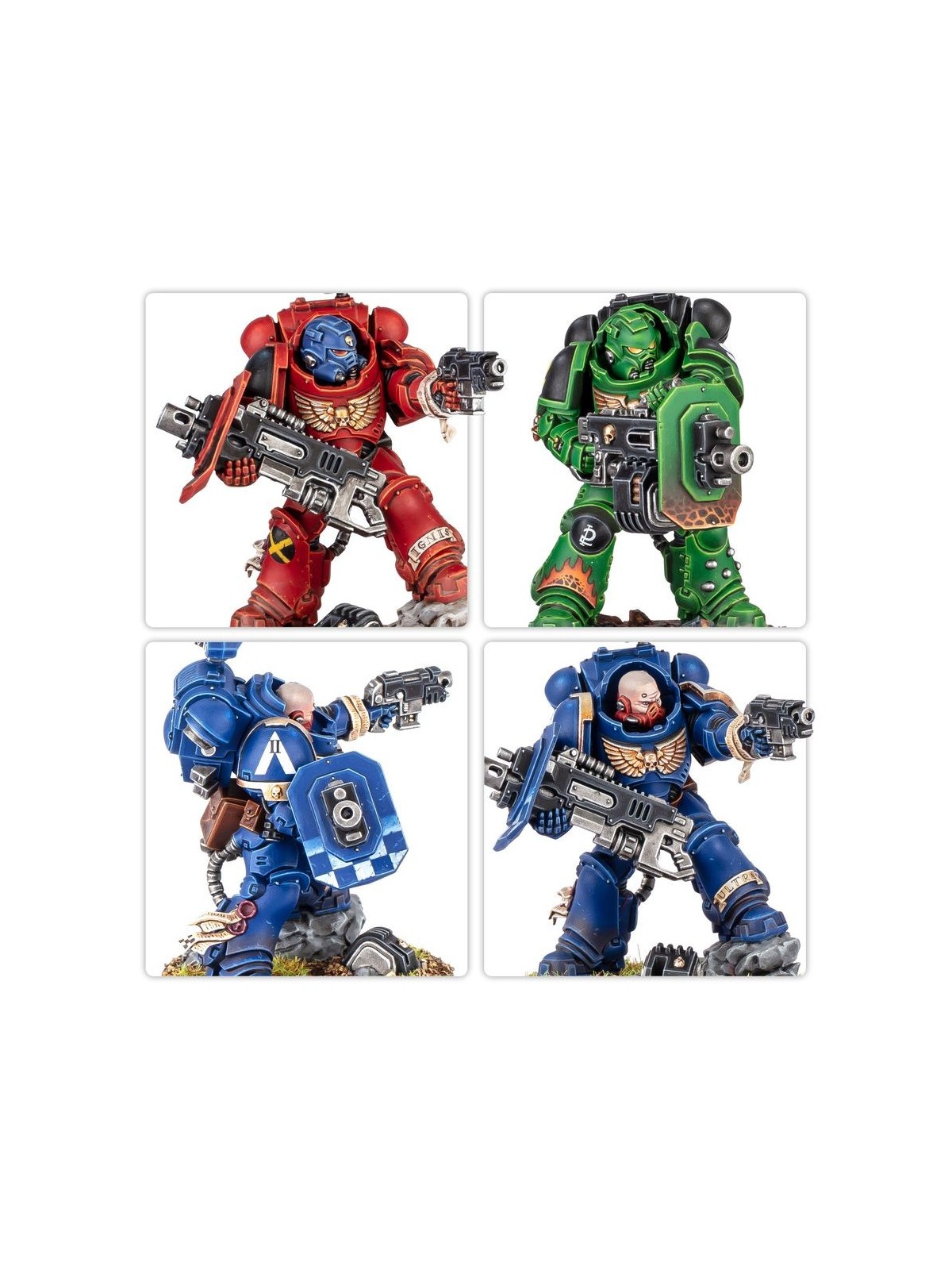 Warhammer 40000: Space Marines - Erradicadores con Bolter Pesado (48-110)