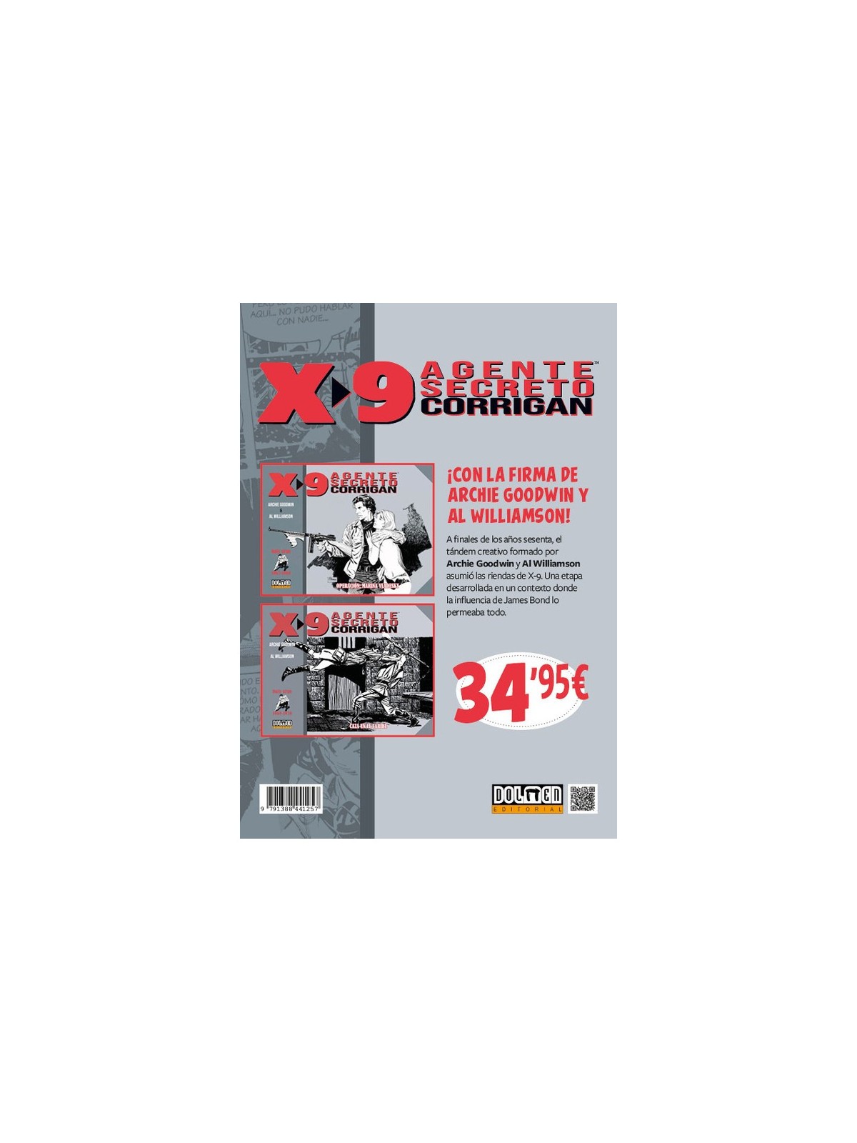 Pack 01 Agente Secreto X-9 - Archie Goodwin