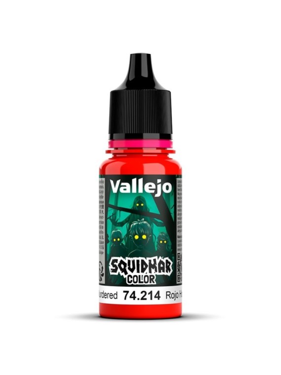 Rojo Homicida Squidmar Color Vallejo 18 ml (74214)