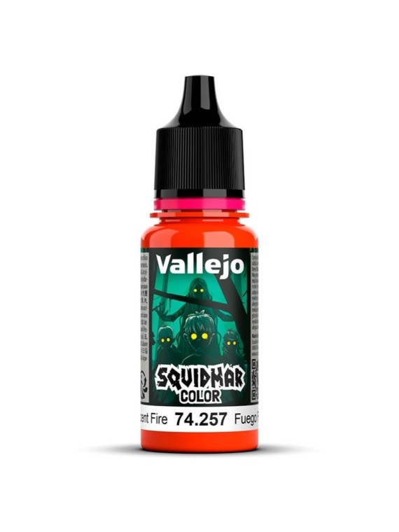 Fuego Fluorescente Squidmar Color Vallejo 18 ml (74257)