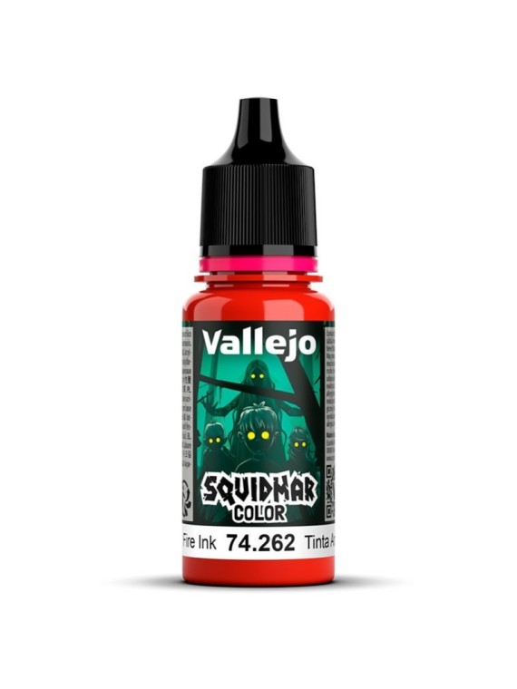Tinta Ardiente Squidmar Color Vallejo 18 ml (74262)