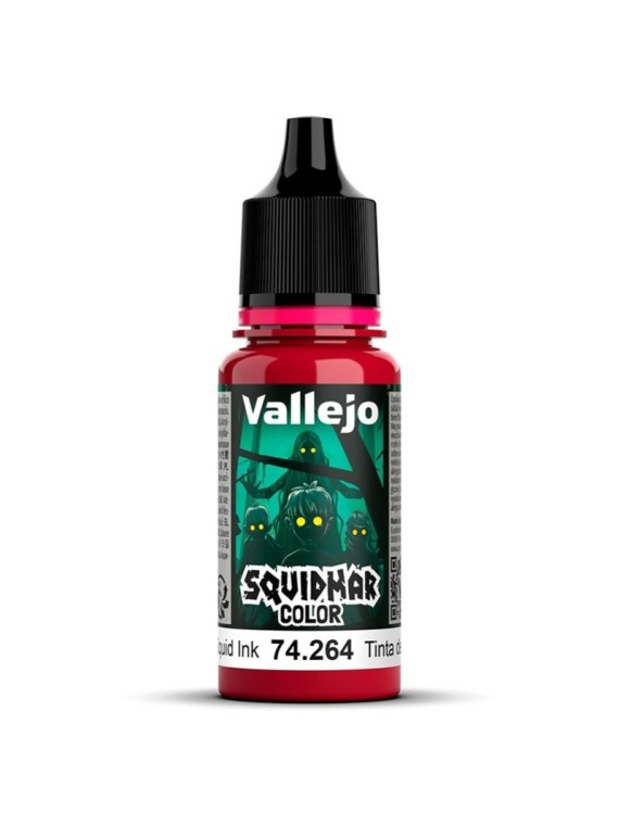 Tinta de Calamar Squidmar Color Vallejo 18 ml (74264)